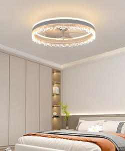 Double-Sided Smart <b>Ceiling</b> <b>Fan</b> for Bedroom 5-Blades, 3 Color Temperatures, 6-Speed Low-Noise DC Motor, <b>Remote</b>/APP Control - Product Image 3