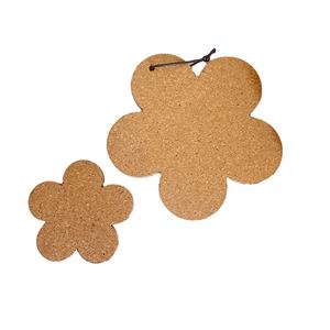 Ins Style Flower Type Cork <b>Coasters</b> Custom <b>Heat</b> Resistant Petal <b>Coasters</b> - Product Image 1