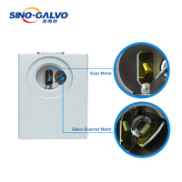 SG8214 Escáner de galvanómetro de alta velocidad de 14mm Escáner Galvo de alta precisión para marcado láser de fibra