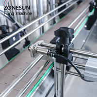 ZONESUN YT8T-8G Miel Automatique Pneumatique Jus De Fruits Savon Détergent Pâte 8 Têtes Ligne de Machine De Remplissage De Bouteilles Avec Le Prix Bon Marché