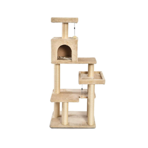 Facfory penjualan langsung tinggi kucing karpet <span class=keywords><strong>Gym</strong></span> pohon besar memanjat mainan dengan aksesori yang dapat dilepas - Product Image 5