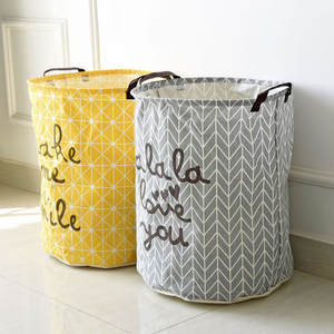 Panier à linge pliable de grande capacité, sac de rangement, panier à linge - Product Image 3