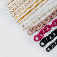 Boucles et étiquettes en alliage de zinc en cuir plastique personnalisables pour bagages meubles chaussures-sacs à main ronds en métal avec chaînes crochets