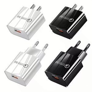 Factory CE Certified Mobile Phone Fast Charger Cube Block US EU <b>Plug</b> 5V 3A 18W USB Wall Charger <b>Adapter</b> for Phone - Product Image 1