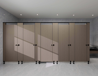 Panneau en nid d'abeille en aluminium HPL (laminé haute pression) pour cloison de toilettes, cabine de toilettes imperméable