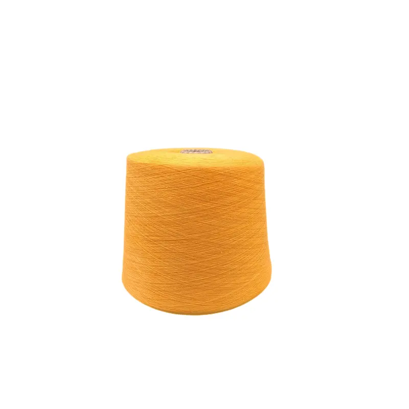 Fil de coton Polyester 70/30 TC 32S couleur mélangée fil à tricoter fil de bonneterie