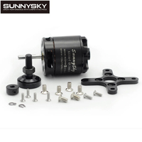 Moteur Brushless à Arbre Long SunnySky X2216 880KV 2400KV pour Modèle d'Avion RC Compatible FPV Matériau Métallique