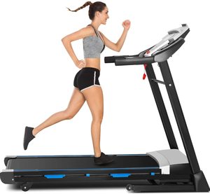 เครื่องออกกำลังกาย<span class=keywords><strong>คา</strong></span><span class=keywords><strong>ร์</strong></span><span class=keywords><strong>ดิ</strong></span><span class=keywords><strong>โอ</strong></span><span class=keywords><strong>แบบ</strong></span>พับได้สำหรับใช้ในบ้าน  ลู่วิ่งไฟฟ้า ปรับความชันได้ 15% พร้อมแอปพลิเคชันอัจฉริยะ - Product Image 1
