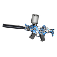 Pistola de Juguete Eléctrica M416, Modelo de Juego de Disparos Automáticos, Lanza Proyectiles Blandos, Funciona con Batería, de Plástico, para Mayores de 14 Años, Ideal para Regalo