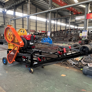 Concasseur de pierres d'une capacité de 20 tonnes par heure avec moteur inclus - Product Image 4