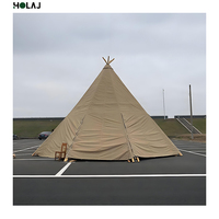 Carpa Familiar para Fiestas, Resistente a la Intemperie, para las 4 Estaciones, Lona Oxford, PVC, Aluminio Modular, Protección Contra Viento y Lluvia, Impermeabilización de 3000 mm, Grande