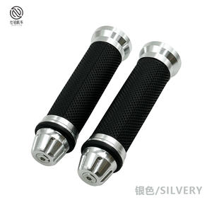 Poignées de guidon antidérapantes en aluminium pour vélo de montagne et moto, avec système de blocage - Product Image 4