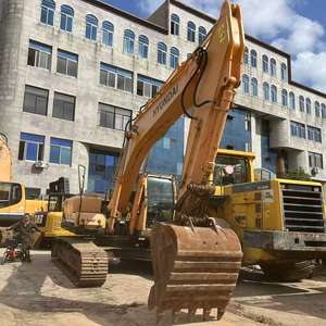 รถขุดตีนตะขาบมือสอง ราคาถูก ของแท้ 22 ตัน ยี่ห้อฮุนได รุ่น 220 215 225 เครื่องยนต์ฮุนได 220-9S รถขุดมือสอง - Product Image 6