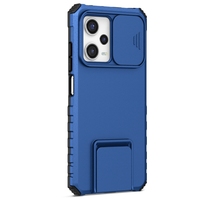 Coque de téléphone en gros avec support stéréoscopique et protection coulissante pour appareil photo pour Xiaomi Redmi Note 12 Pro 5G / Poco X5 Pro