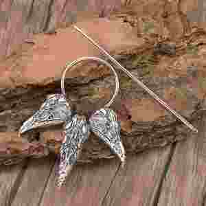 Horquillas para el Cabello con Forma de Garra Vikinga Nórdica, Accesorios, Joyería, Horquilla Vintage con Cabeza de Cuervo para Mujer, Fabricación y Suministro - Product Image 3