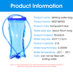 WEST BIKING-<span class=keywords><strong>mochila</strong></span> de hidratación para deportes al aire libre, bolsa de <span class=keywords><strong>agua</strong></span> para ciclismo de montaña y carretera - Product Image 5