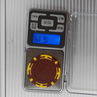 Jetons de poker en argile personnalisés de 45 mm à vendre avec votre logo et jetons de poker en argile durables en métal ABS de 16 g
