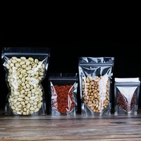 Transparent clair odeur preuve Doypack fermeture éclair debout nourriture riz Snack fermeture éclair emballage en plastique pochette à épices sac