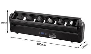 Escáner Láser Rojo de 6 Ojos STSLITE 1200MW, Luz Láser con Efecto <span class=keywords><strong>3D</strong></span> - Product Image 4