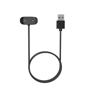 For Amazfit GTS 2 2e Charging Cable Magnetic Charging Short Circuit Protection 2P Pitch 14mm Cable Length 1M
