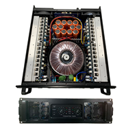 Amplificateur audio professionnel en métal, 2 canaux, 2x1300W, sortie stéréo pour DJ, performance sur scène, concert LIVE