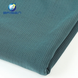 Telas de malla con forro de ropa deportiva de poliéster personalizado verde oscuro de China <span class=keywords><strong>por</strong></span> <span class=keywords><strong>metro</strong></span> - Product Image 2
