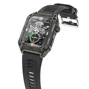 Reloj Inteligente <span class=keywords><strong>A33</strong></span> con Pantalla AMOLED de 1.91 Pulgadas, Llamadas por Bluetooth, Monitor de Frecuencia Cardíaca, Batería de 380 mAh, Resistente al Agua IP68, Android, Multi-puerto para Exteriores - Product Image 4