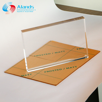 Plaque acrylique transparente de 4 mm, largeur 2050 mm et longueur 3050 pieds, en PMMA, avec film protecteur PE double face gratuit