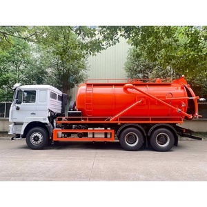 รถดูดสิ่งปฏิกูลแบบสุญญากาศ Shacman 6x4 20 คิว พร้อมถังฉีดน้ำแรงดันสูง ราคาโรงงาน - Product Image 3