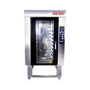 Four à convection rotatif haute précision 380V 19kW, 4+10 plateaux, très populaire pour les cafés, les chaînes de cafés et les grands supermarchés - Product Image 1