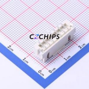 HC-XH-7ALT Wire-to-Board Pin Header SMD,P=2.5mm Connector 1x7P 2.5mm Vertical Mount XH - Product Image 2