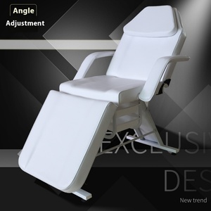 Honggang Full-Size <b>Folding</b> Tattoo Bed Manual Power Source Beauty Salon Special Equipment Dentist Chair Oral Therapy Accessory - Product Image 1
