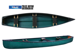 TOLEE TOLEE Bateau en plastique pour trois personnes, kayak de pêche de qualité, canoë familial à 3 places, canoë de sport pour la pêche - Product Image 6