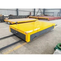 Carro Eléctrico Plano a Batería de 3 Toneladas con Control Remoto Inalámbrico para Línea de Ensamblaje de Taller - ¡Oferta Especial!