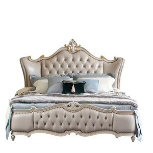 2025 conception Simple en gros <span class=keywords><strong>pas</strong></span> <span class=keywords><strong>cher</strong></span> prix <span class=keywords><strong>King</strong></span>-size <span class=keywords><strong>lit</strong></span> double meubles pleine taille cadre en bois massif <span class=keywords><strong>lit</strong></span> pour la maison - Product Image 3