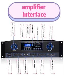 Sistema de Karaoke para Fiestas en Casa con Amplificador y Altavoces, Potente Equipo de KTV - Product Image 5