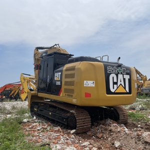 Excavatrice d'occasion CAT 320EL à faible consommation de carburant pour le chargement de pierres de riprap dans de grands camions à benne sur les chantiers - Product Image 4