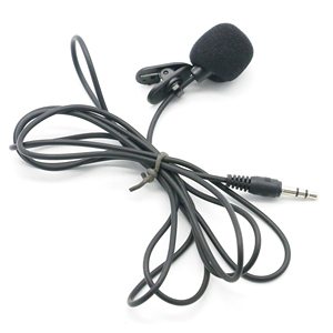 150 centimetri Clip di Microfono Nero Mani On Mini Risvolto 3.5 millimetri Collare Clip di Microfono Per <span class=keywords><strong>PC</strong></span> Del Taccuino Del <span class=keywords><strong>Computer</strong></span> Portatile - Product Image 2