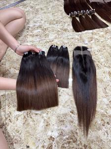 Extensions de cheveux humains vietnamiens OEM ODM, 100% cheveux vierges naturels, prix d'usine pour la vente en gros à l'exportation - Product Image 4