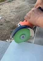 Lame de coupe diamantée industrielle de 100 mm brasée sous vide pour dalles de roche, carreaux de céramique, granit - Utilisation haute vitesse humide/sèche