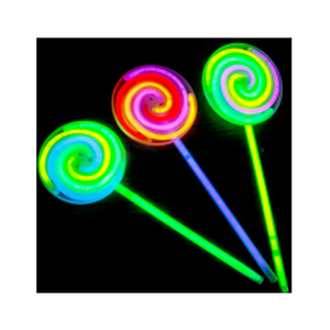 Tự làm trẻ em Đồ chơi kẹo Glow Gậy Lollipop phát sáng trong bóng tối bên gậy và ánh sáng đồ chơi - Product Image 1