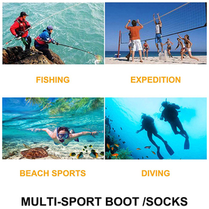 <span class=keywords><strong>Zapatos</strong></span> de Agua de 5mm para Natación, Corte Alto, Antideslizantes, Vulcanizados, de Neopreno, para Buceo, para Hombre y Mujer - Product Image 6