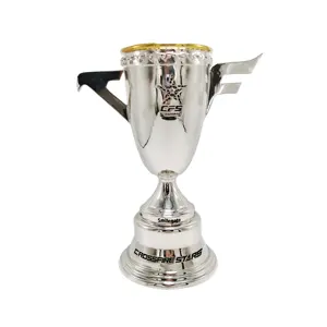 Factory Wholesale Gold Metal Trophy Football Soccer Competition League Alloy Trophies & Medals Plaques for Souvenir Gifts