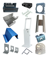 Pièces en tôle d'aluminium et d'acier inoxydable 316 découpées au laser, service de soudage, peinture, traitement de surface, ISO9001