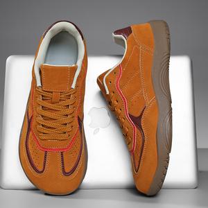 Chaussures rétro à large empeigne, design confortable, services de fabrication de chaussures personnalisées, fabricant de chaussures en <span class=keywords><strong>fibre</strong></span> synthétique PU, usine de chaussures - Product Image 4