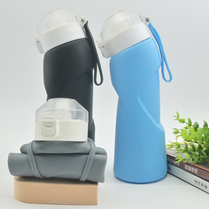 Bouteille d'eau en silicone, sportive, durable, écologique, pliable - Product Image 2