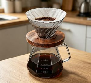 ชุดอุปกรณ์ชงกาแฟแบบ Pour Over พร้อมกรองกาแฟ กาน้ำร้อน ถ้วยกรอง และอุปกรณ์ชงกาแฟ - Product Image 4
