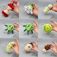 Fabriek Gemengde Groothandel 10-15CM Klauwpoppen Grappige Groenten Fruit Pluche Speelgoed Creatieve Hangertjes Kinderen Cartoon Dieren Speelgoed