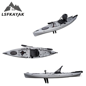 2025 Factory 12FT Fin Drive Kayak Pedal Kayak HDPE Water Craft para uso <span class=keywords><strong>de</strong></span> una persona para <span class=keywords><strong>pesca</strong></span> al aire libre y juegos <span class=keywords><strong>de</strong></span> agua - Product Image 5