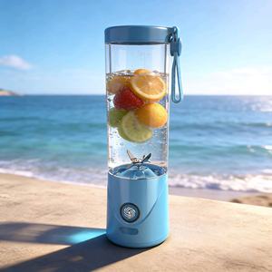 Mixeur Portable Rechargeable USB 550ml, Tasse Mixeur à Main pour Shakes et Smoothies, Mini Mixeur pour la Maison, les Voyages et les Aliments pour Bébé - Product Image 1